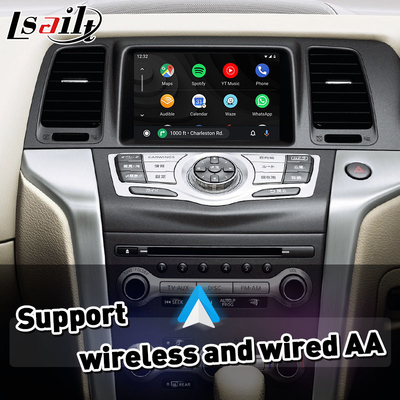 Kablosuz Carplay OEM Entegrasyonu Nissan Murano Z51 2011-2014 için Android Otomatik Video Arayüzü