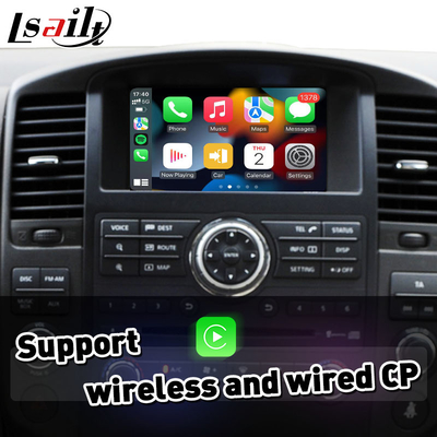Kablosuz Android Otomatik Entegrasyon 2008-2013 Nissan Pathfinder R51 Navara D40 için Carplay Arayüzü