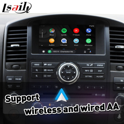 Kablosuz Android Otomatik Entegrasyon 2008-2013 Nissan Pathfinder R51 Navara D40 için Carplay Arayüzü