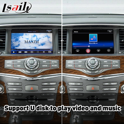 2011-2017 Nissan Patrol Y62 için Kablosuz Carplay Android Otomatik Arayüzü