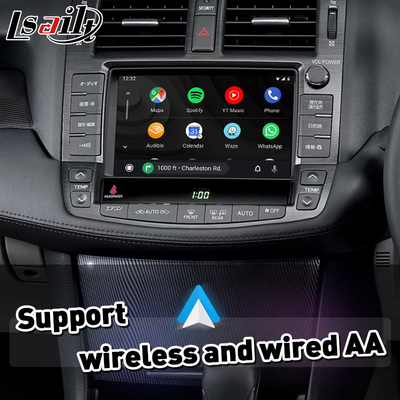 Lsailt Kablosuz Android Otomatik CP AA Toyota Crown S200 GWS204 2008-2012 için Video Carplay Arayüzü