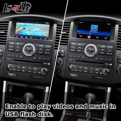 OEM Entegrasyonu Kablosuz Apple CarPlay arayüzü Navara D40 Nissan Pathfinder R51 2010-2016 Android Otomatik,Plug and Play, Mirror Link