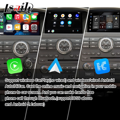 Lsailt OEM Entegrasyonu Pathfinder R51 Nissan Navara D40 CarPlay&Android Auto Retrofit için Android Multimedia Video Arayüzü