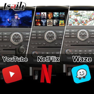 Lsailt OEM Entegrasyonu Pathfinder R51 Nissan Navara D40 CarPlay&Android Auto Retrofit için Android Multimedia Video Arayüzü