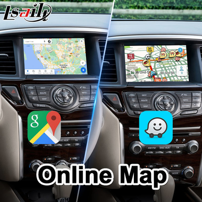 Kablosuz Carplay Android Auto ile Nissan Pathfinder R52 için Lsailt Android Video Arayüzü