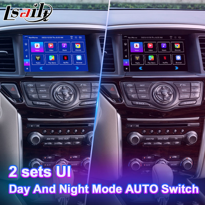 Kablosuz Carplay Android Auto ile Nissan Pathfinder R52 için Lsailt Android Video Arayüzü