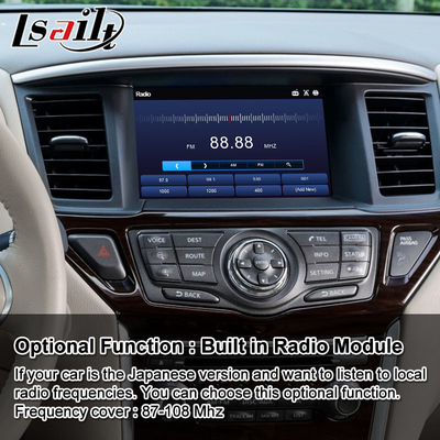 Kablosuz Carplay Android Auto ile Nissan Pathfinder R52 için Lsailt Android Video Arayüzü