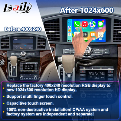 2011-2017 Nissan Quest E52 için Lsailt 8 Inch Android Multimedia Carplay Arayüz Ekranı