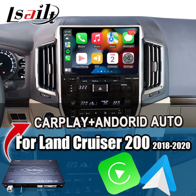 Toyota Land Cruiser 200 GX-R,VX-R 2018-2021 için Kablosuz CarPlay Arayüzü Android Auto, Linux Sistemi ile Fujitsu Baş Birimi
