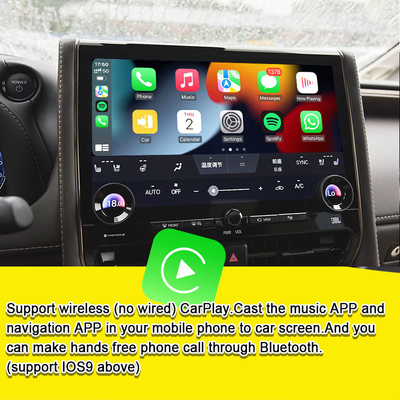 Android 13 Toyota Alphard 40 Serisi 2023-2024 Harrier için Android Multimedia Arayüzü, Vellfire Destek YouTube, NetFlix, Google Play, 360 Panorama Kameraları