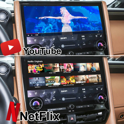 Android 13 Toyota Alphard 40 Serisi 2023-2024 Harrier için Android Multimedia Arayüzü, Vellfire Destek YouTube, NetFlix, Google Play, 360 Panorama Kameraları