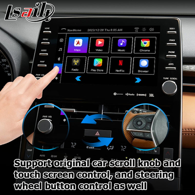toyota avalon touch 3 için 8 inç Android otomatik carplay video arayüzü video arayüzü 2018-mevcut