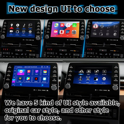 toyota avalon touch 3 için 8 inç Android otomatik carplay video arayüzü video arayüzü 2018-mevcut