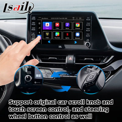 Toyota C-HR CHR Android 13 multimedya arayüzü, android auto carplay ile