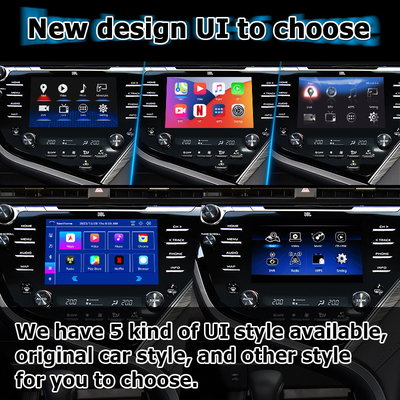 Dokunmatik Ekran Carplay Android Otomatik Video Arayüzü Toyota Camry Bluetooth Wifi USB