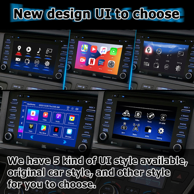 Android 13 Carplay Android Video Arayüzü Otomatik Kutusu Toyota Sienna için