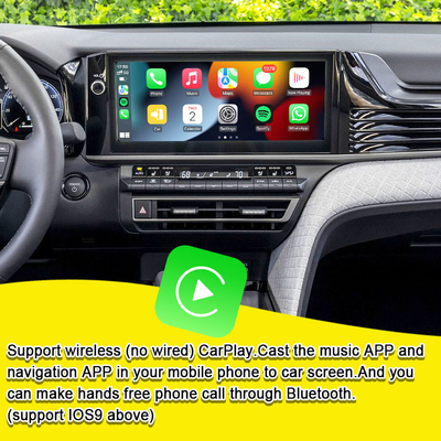Toyota Camry 2025 Sienna RAV-4 için Android 13 Multimedia Video Arayüzü OEM Retrofit Infotainment Modülü YouTube, NetFlix, Google Play dahil