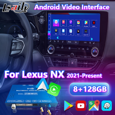 Lsailt Android Carplay Multimedia Sistem Video Arayüzü 2021-Şimdiki Lexus NX NX200 NX250 NX350 NX350h NX400h NX450h