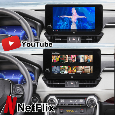 Android 13 Toyota RAV-4 2023-Crown, Alphard, Harrier için Android Infotainment Arayüzü Android Multimedia Sistemi ile OEM Ekran Güncelleme, YouTube