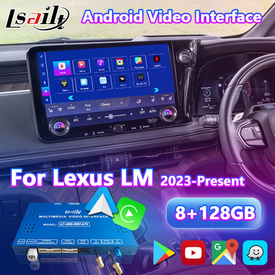 Lsailt Android Carplay Multimedia Video Arayüzü 2023-Mevcut Lexus LM LM350h LM500h