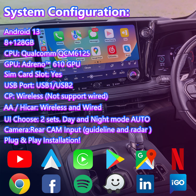 Lsailt Android Carplay Multimedia Video Arayüzü 2023-Mevcut Lexus LM LM350h LM500h