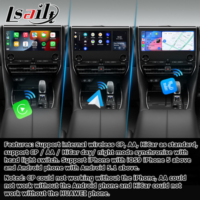 Toyota Alphard AH40 Android multimedya arayüzü 8+128GB Carplay Android Auto desteği