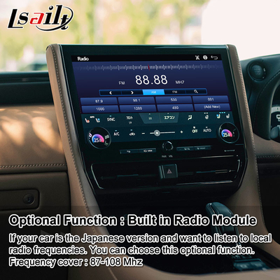 Lsailt Android Carplay Multimedia Video Arayüzü 2023-Mevcut Toyota Alphard Vellfire 40 Serisi için