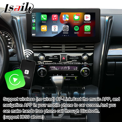 Android 13 Lexus Video Arayüzü LM350 LM500H NX RX ES Retrofit Kits için OEM Ekran Güncelleme YouTube, NetFlix, Kablosuz CarPlay dahil