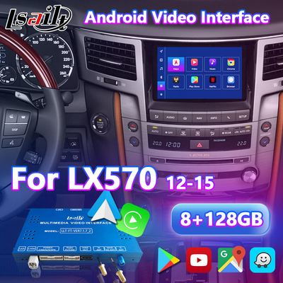 2012-2015 Lexus LX 570 LX570 için Lsailt Android Multimedya Video Arayüzü