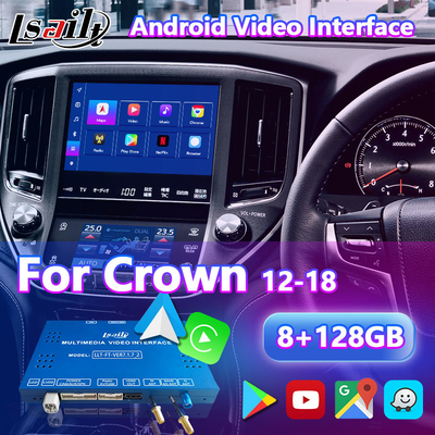 2012-2018 Toyota Crown S210 AWS210 GRS210 GWS214 Majesta Athlete için Lsailt Android Multimedia Video Arayüzü