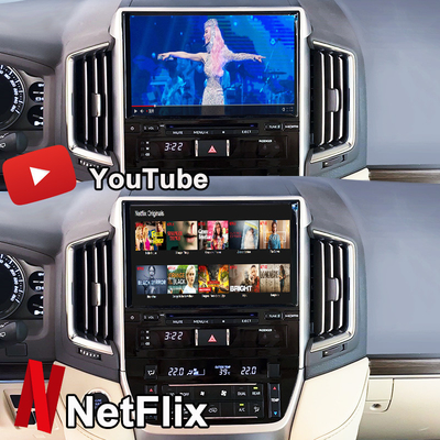 Land Cruiser GX_R 2018-2021 LC200 Kablosuz için Android Multimedia Arayüzü Apple CarPlay&Android Otomatik Geri Düzeltme Yükseltme