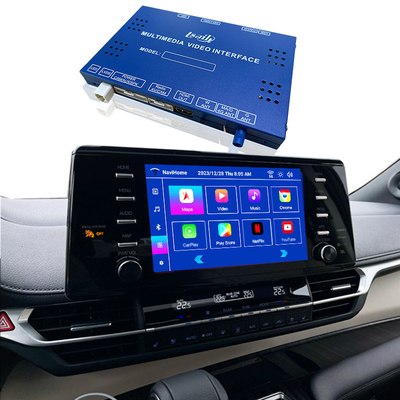 OEM Entegrasyonu ve Geri Düzeltme Toyota Sienna 2018-2021 Camry, RAV-4 Araç İçi Multimedia Destek YouTube, NetFlix, 360 Derece Kamera