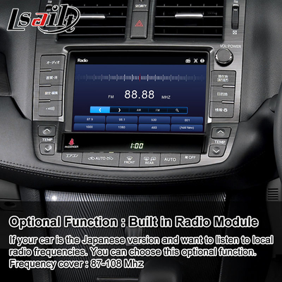 2008-2012 Toyota Crown S200 GWS204 GRS204 URS204 UZS207 Athlete Majesta için Lsailt Android Multimedia Video Arayüzü