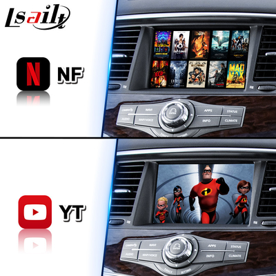 Lsailt Android Multimedia Video Arayüzü 2020 Nissan Patrol Y62 Avustralya Sürümü için