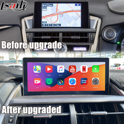 Lexus NX200T NX300H 2015-2017 için Lexus Android Ekranı 10.25 Inç IPS HD Ekran Android 13 Kablosuz CarPlay, Android Auto