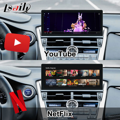 10.25 inç Lexus Android ekranı.