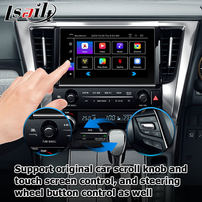 Toyota Alphard Vellfire AH40 Android carplay video arayüzü