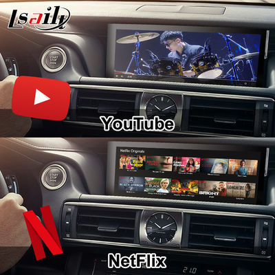 Android 13 Android Ekranı 10.25 İnç Multimedya Ekranı Lexus IS200T IS300H 2015-2020 WIFI, HDMI, Bluetooth, Kablosuz CarPlay