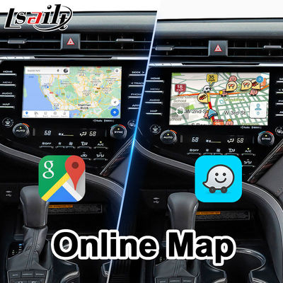 Andorid Carplay Araç Navigasyon Kutusu Toyota Camry için Multimedia Video Arayüzü