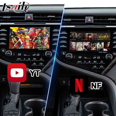 Andorid Carplay Araç Navigasyon Kutusu Toyota Camry için Multimedia Video Arayüzü