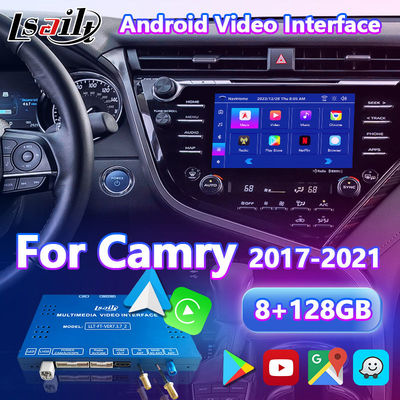 Andorid Carplay Araç Navigasyon Kutusu Toyota Camry için Multimedia Video Arayüzü
