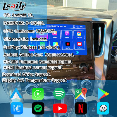 Aotomobil Navigasyon Video Arayüzü Audi A4L A5 Q5 Multimedya Arayüzü Sistemi