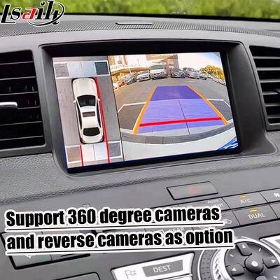 Nissan Fuga (Y50) Infiniti 350GT 2005-2008 için Lsailt 8 Inch CarPlay Ekranı Android Otomatik, Yansıtma, HD Dokunmatik Ekran