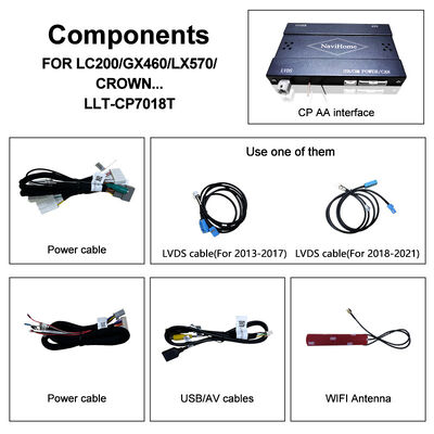 Crown S210 AWS210 GRS210 GWS214 GWS215 Majesta Athlete Royal Saloon için Apple CarPlay Arayüzü Entegre Android Otomatik, Ters Kamera, AC İklimi