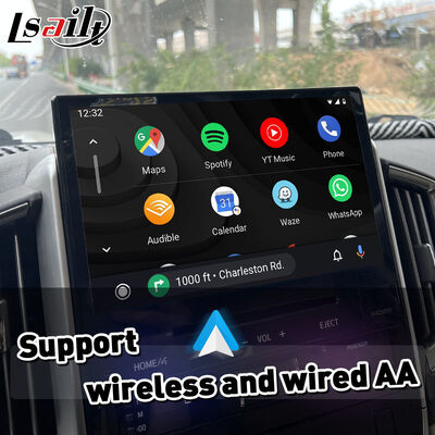 2018-2022 Toyota Land Cruiser LC 200 GXR GX-R LC200 FST Ana Ünite Radyo için Lsailt Carplay Arayüzü