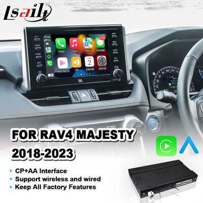 Lsailt 2018-2023 Toyota RAV4 Majesty için Kablosuz Android Auto Carplay Arayüzü