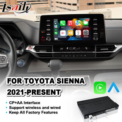 Lsailt Kablosuz Android Otomatik Carplay Arayüzü 2021-Şu anki Toyota Sienna LE XLE XSE için
