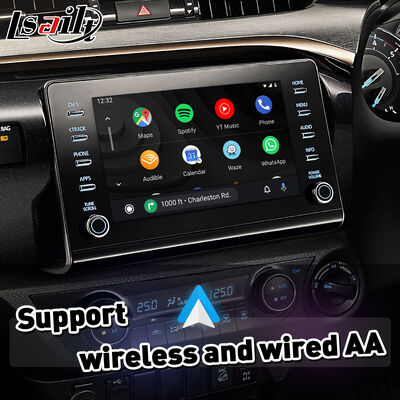 2019-Günümüz Toyota Hilux için Lsailt Kablosuz Android Auto Carplay Arayüzü