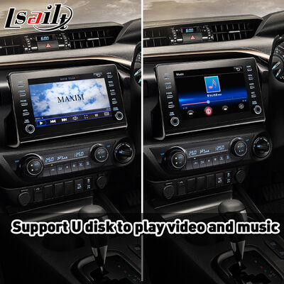 2019-Günümüz Toyota Hilux için Lsailt Kablosuz Android Auto Carplay Arayüzü