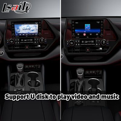 2020-Güncel Toyota Highlander için Lsailt Kablosuz Android Auto Carplay Arayüzü